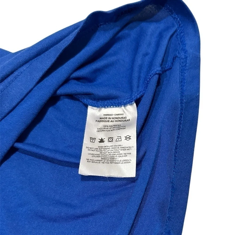Nike Men's Dri-Fit T-Shirt Royal Blue Size XL